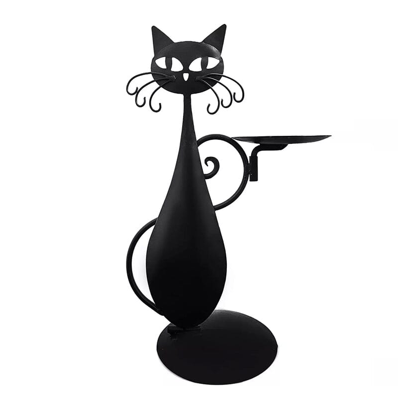 Skanto | Black Cat Candle Holder
