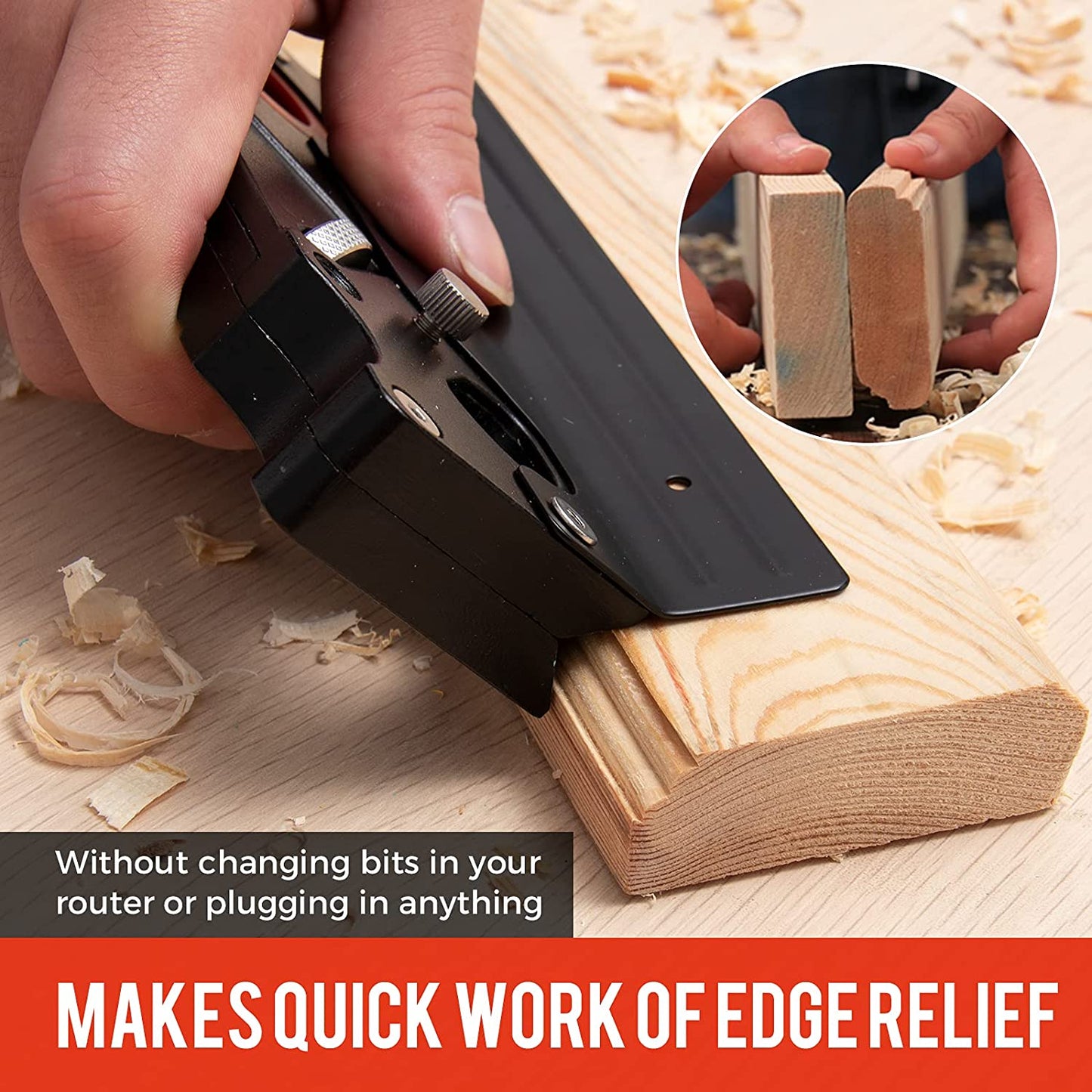 Skanto | Bevel Plane - Carpentry Edge Corner Flattening Tool