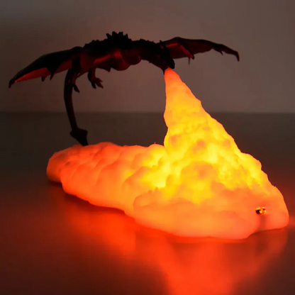 Skanto | Fire-Breathing Dragon Lamp
