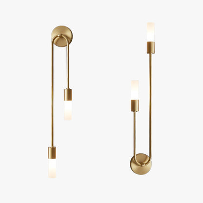Modern Gold LED Bedside Wall Lamp Kalsten