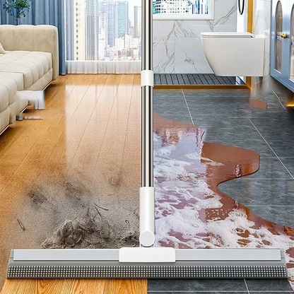 Floor wiper with rubber lip & TPE bristles | Brehn