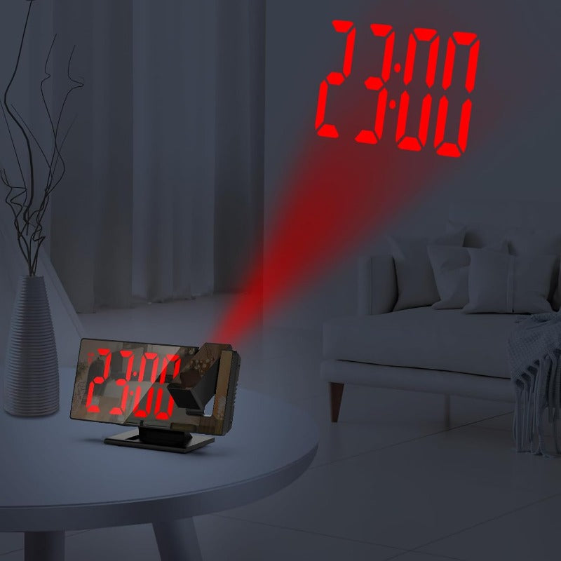 Rotating Ceiling Projection Clock Bowlift