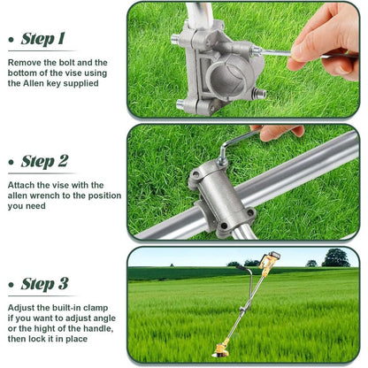 Ergonomic Back-Saving Trimmer Grip Bowlift