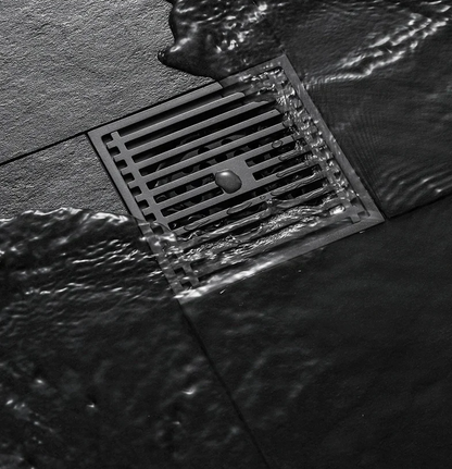 AquaShield Square Stainless Steel Floor Drain Bowlift