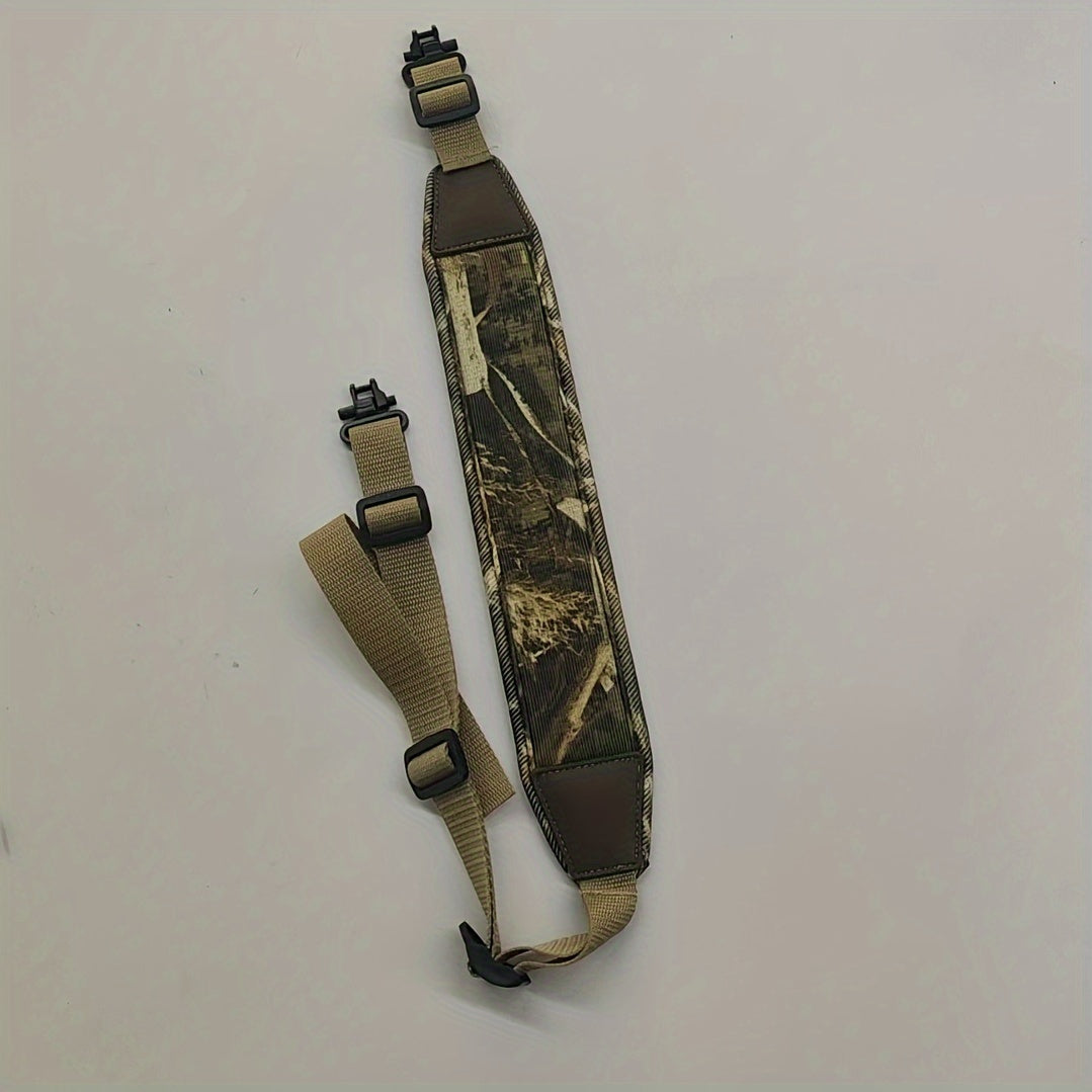 Skanto | Camo 2-Point Sling with Quick Release Buckles – Robust Shoulder Strap for Outdoor Adventures – Comfortable, All-Terrain with Seamless Length Adjustment