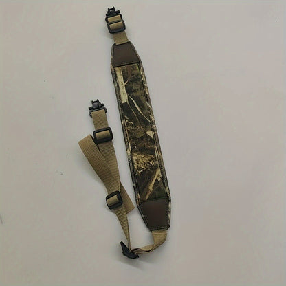 Skanto | Camo 2-Point Sling with Quick Release Buckles – Robust Shoulder Strap for Outdoor Adventures – Comfortable, All-Terrain with Seamless Length Adjustment