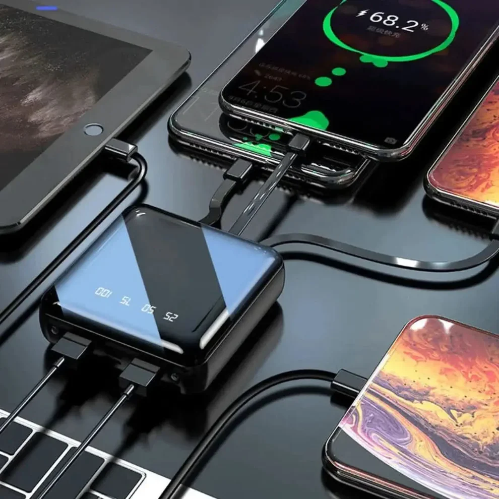 Skanto | Mini Power Bank 4-Wire 20,000mAh