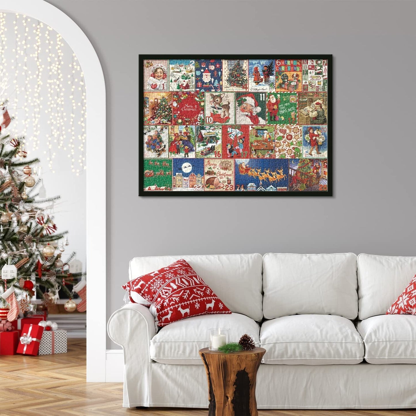 Skanto | Christmas Advent Calendar Puzzle Game 1000 Pieces