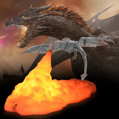 Skanto | Fire-Breathing Dragon Lamp