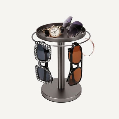 Skanto | 360° Rotating Glasses Stand for Elegant Storage