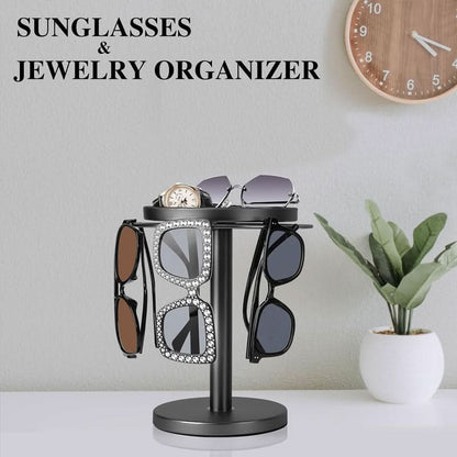 BowLift | 360° Rotating Glasses Stand for Elegant Organization