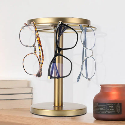 BowLift | 360° Redatable glasses stand – Stylish organizer for glasses & accessories