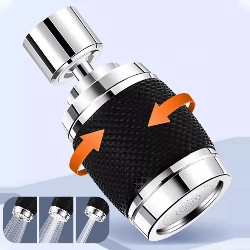 BowLift | Faucet Attachment | 360° Swivel | Anti-Splash Water Flow