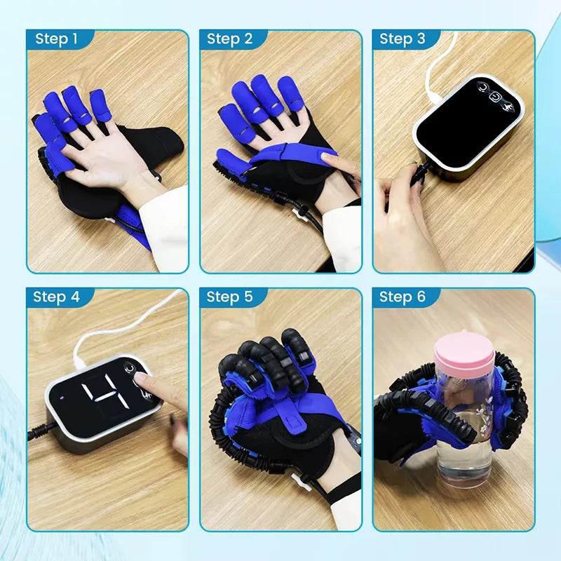 Skanto | Rehabilitation Robot Glove | Adjustable Speed, Ergonomic Design & Ideal for Post-Stroke Recovery and Motor Skill Improvement
