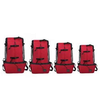 Skanto | Double Shoulder Dog Carrier Backpack - Outdoor Travel Companion