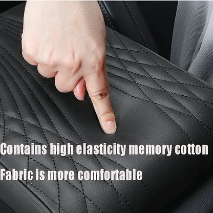 Exclusive Logo Raised Pad for Car Armrest Cover