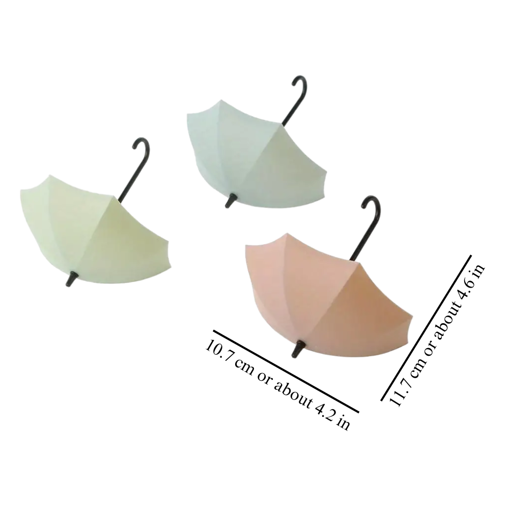 Umbrella Wall Hooks (3 pcs)