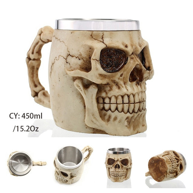 Skanto | Fantasy Adventure Resin / Stainless Steel Mug