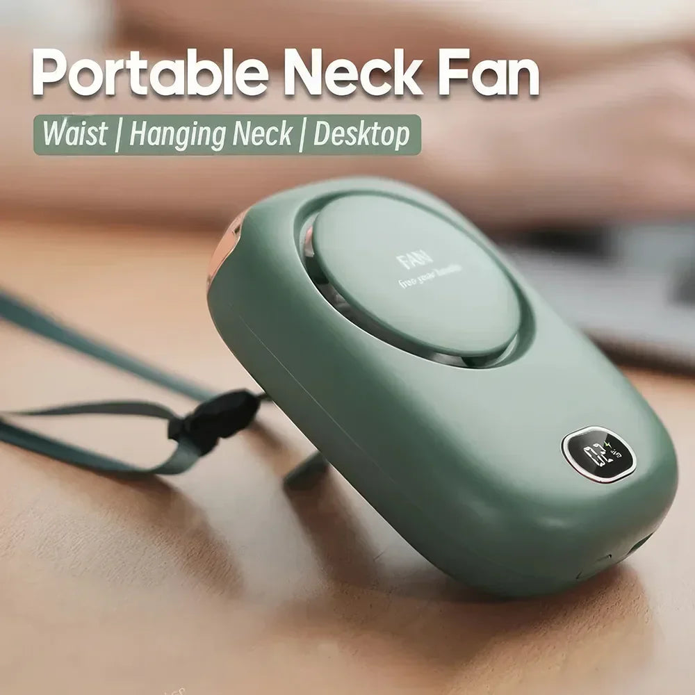 Portable Hanging Neck and Waist Fan | Karnz