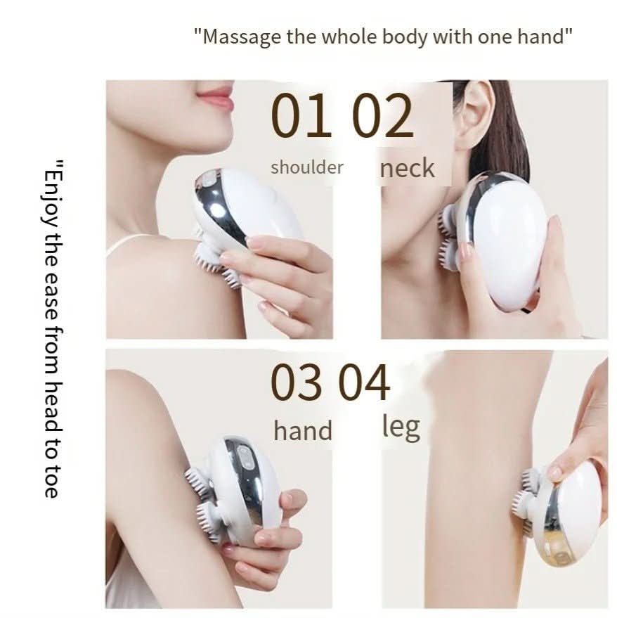 Skanto | Luxurious Red Light Scalp Massager for Hair Growth & Relaxation