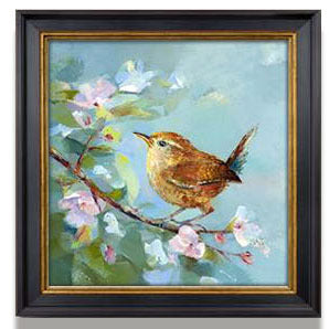Framed Bird Artwork