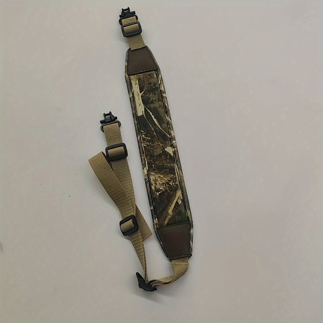 Skanto | Camo 2-Point Sling with Quick Release Buckles – Robust Shoulder Strap for Outdoor Adventures – Comfortable, All-Terrain with Seamless Length Adjustment