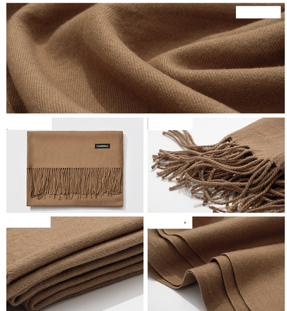 New Women's Winter Scarf, Monochrome Selection, Warm Classic Scarf