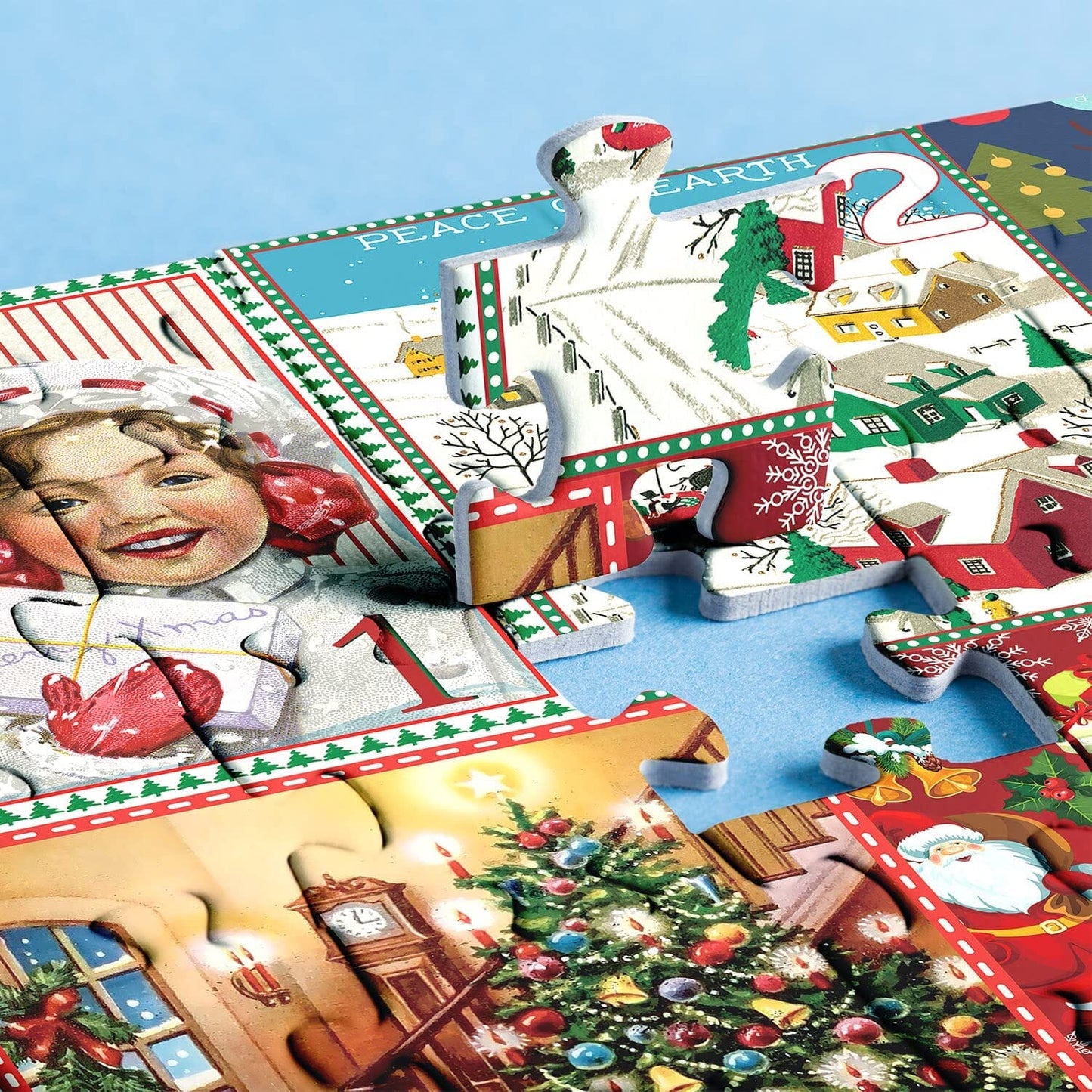 Skanto | Christmas Advent Calendar Puzzle Game 1000 Pieces