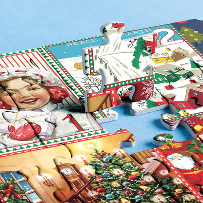 Skanto | Christmas Advent Calendar Puzzle Game 1000 Pieces