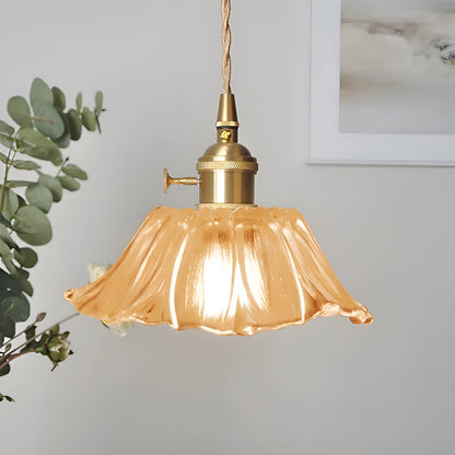 Pendant Lamp with Floral Motif – Warm Light & Stylish Design | For Your Home | Karnz