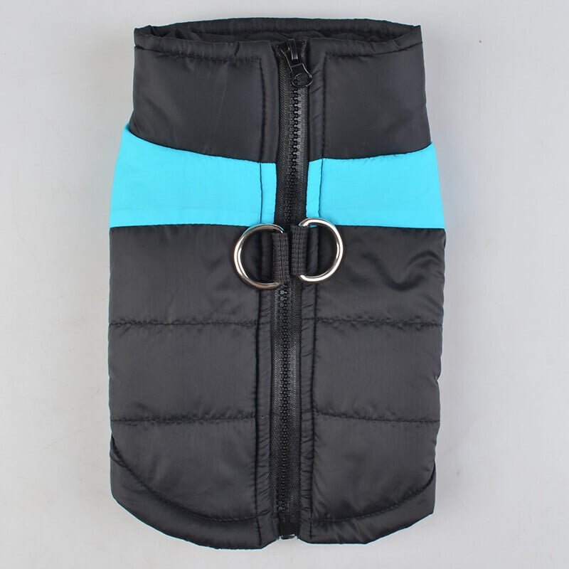 Winter Warm Waterproof Dog Vest with Zipper (Size S-7XL)