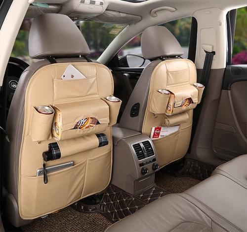 BowLift | Leather Car Seat Back Organizer