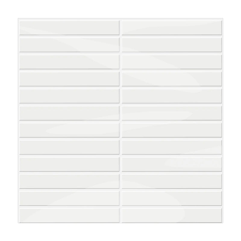 Skanto | Self-Adhesive 3D DIY Kit Kat Tiles in Glossy White