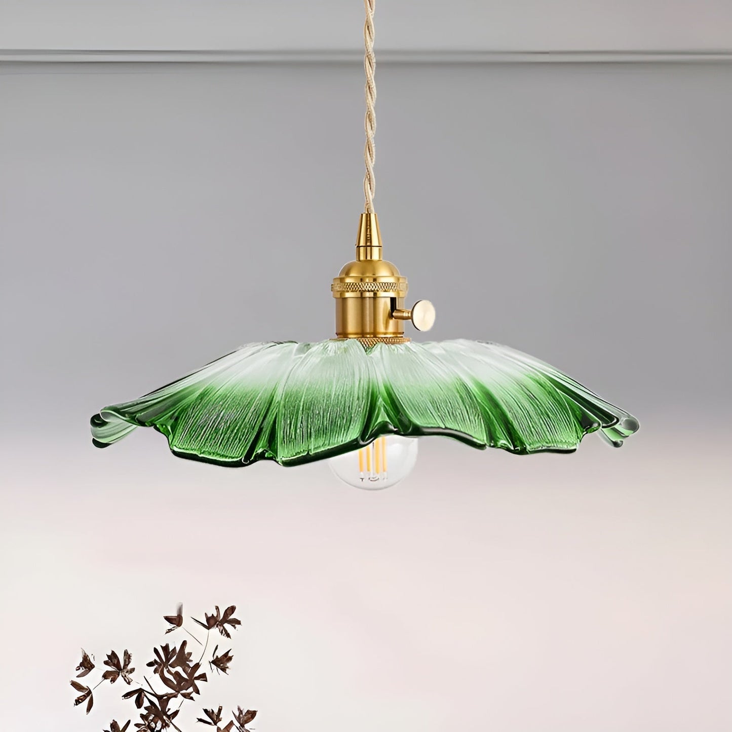 Pendant Lamp with Floral Motif – Warm Light & Stylish Design | For Your Home | Karnz