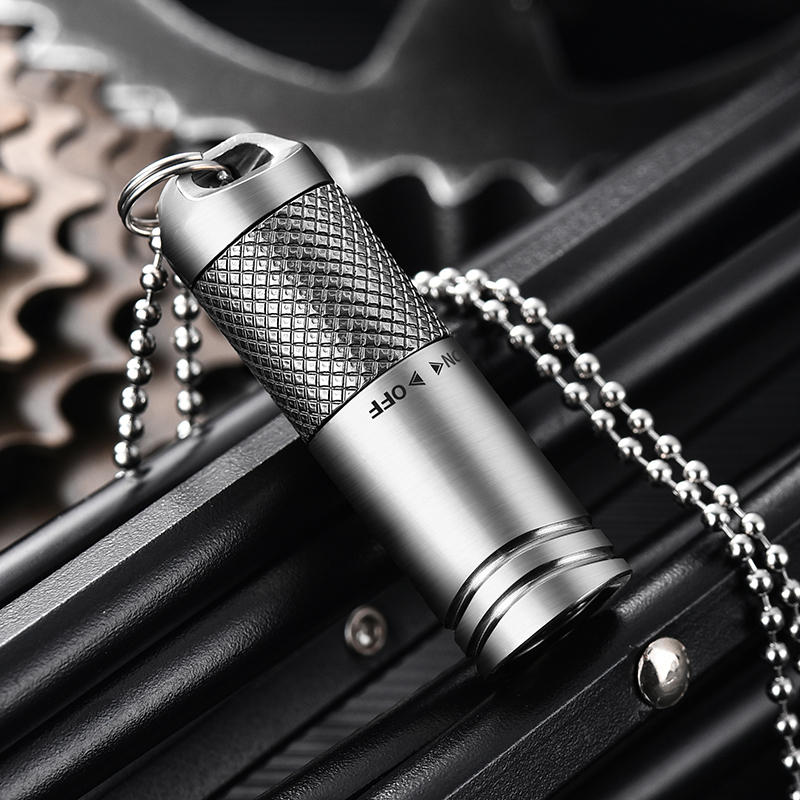 BowLift | Outdoor Titanium Alloy Keychain Flashlight