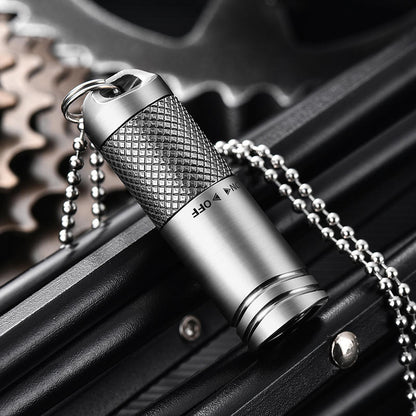 BowLift | Outdoor Titanium Alloy Keychain Flashlight