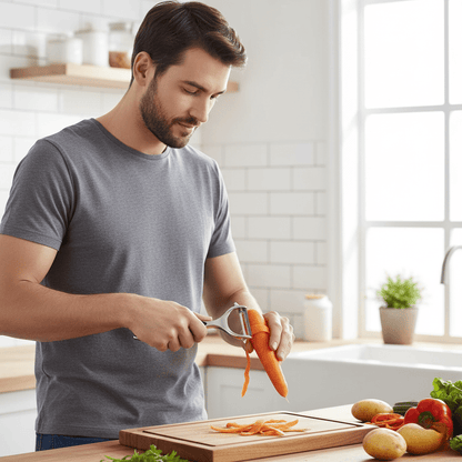 Skanto | High-Quality Stainless Steel Vegetable Peeler for Kitchen and Everyday Use