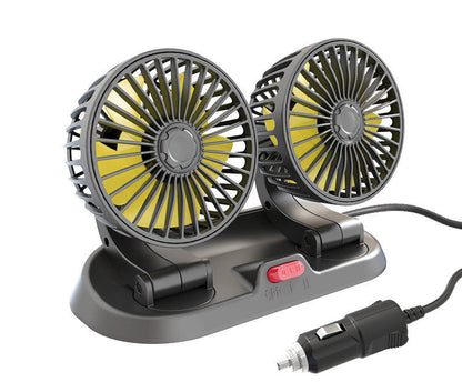 F410 Double Head Folding Fan | Bowlift