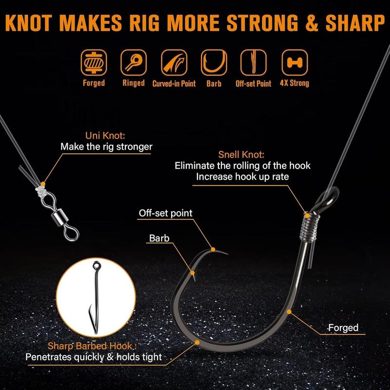 BowLift | Pre-Rigged Catfish Float Rigs with Rattle Beads