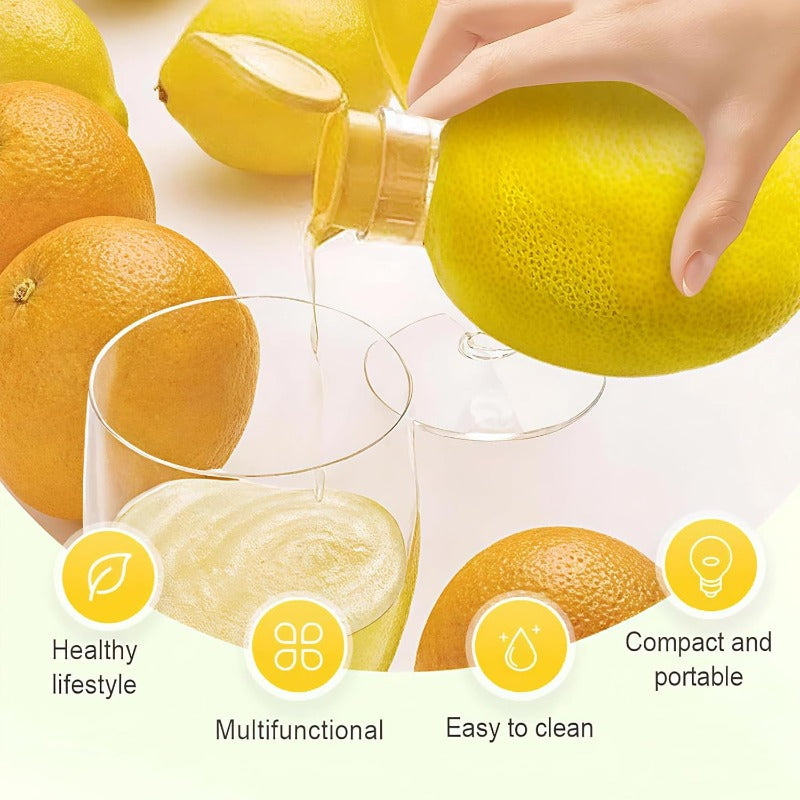 Portable manual citrus juicer bowl