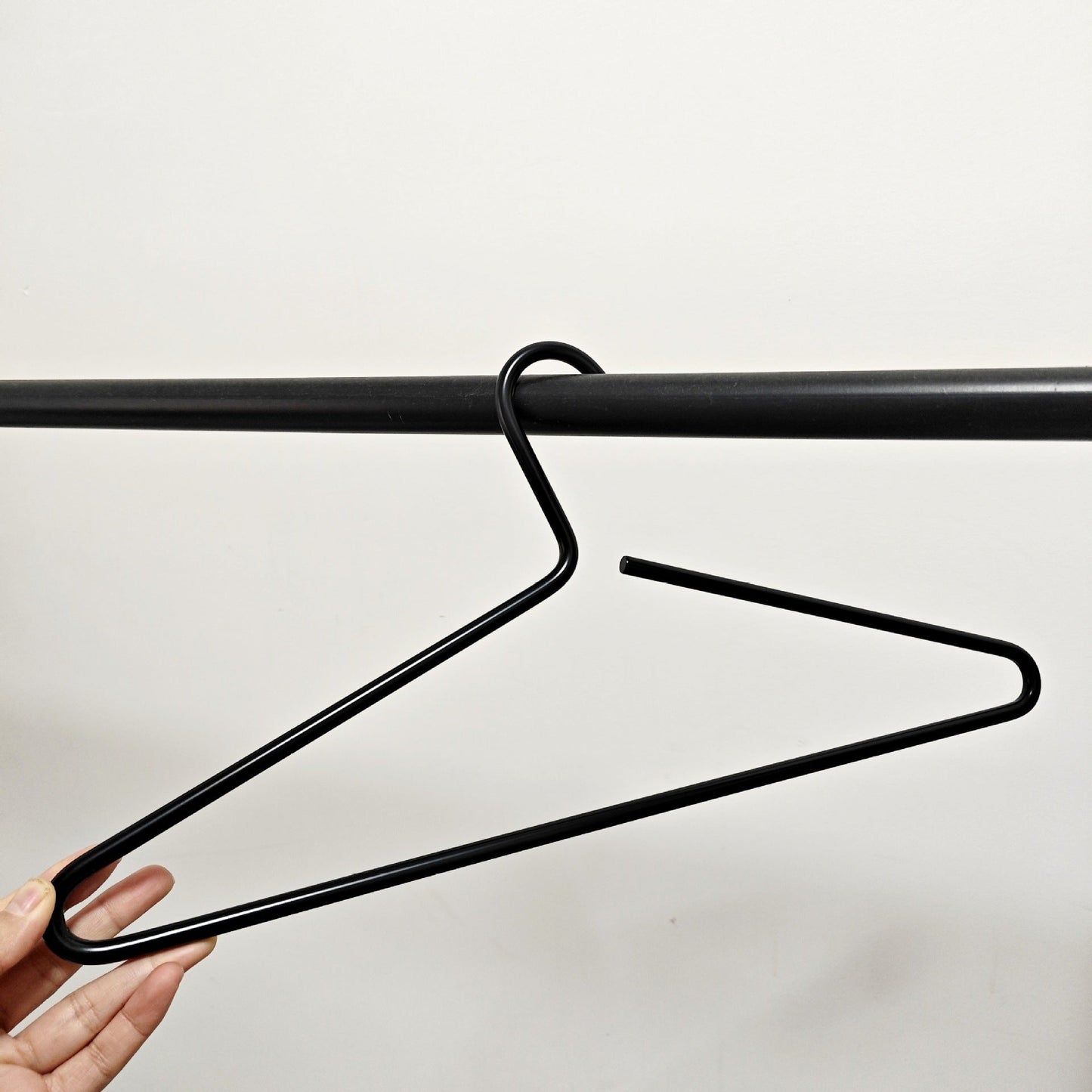 Space Aluminum Alloy Clothes Hanger Solid Matte Gold Clothes Hanger