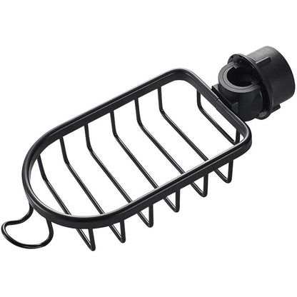 Kitchen Faucet Storage Rack Punch-free Pool Sponge Drain Rack Household Sink Rag Soap Storage Rack