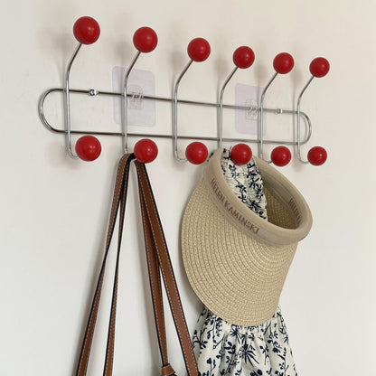 Wall Traceless Hook Traceless Nail Iron Decorative Storage Coat Hook Fitting Room