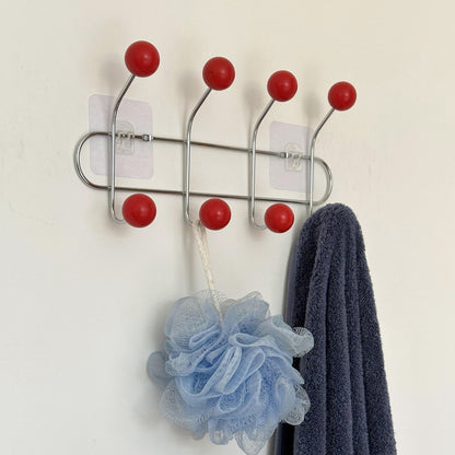Wall Traceless Hook Traceless Nail Iron Decorative Storage Coat Hook Fitting Room