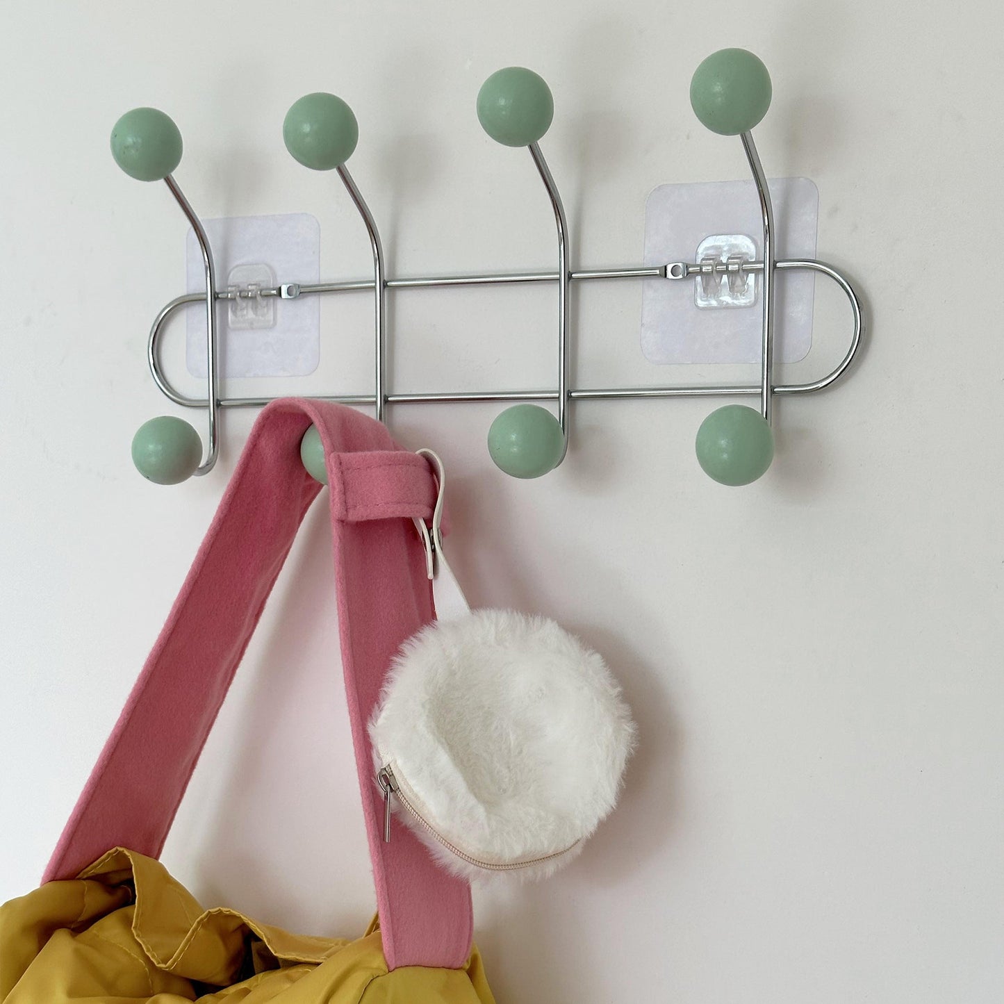 Wall Traceless Hook Traceless Nail Iron Decorative Storage Coat Hook Fitting Room