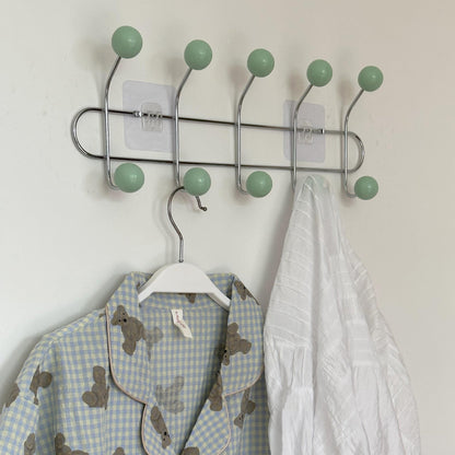 Wall Traceless Hook Traceless Nail Iron Decorative Storage Coat Hook Fitting Room