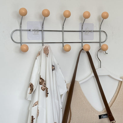 Wall Traceless Hook Traceless Nail Iron Decorative Storage Coat Hook Fitting Room