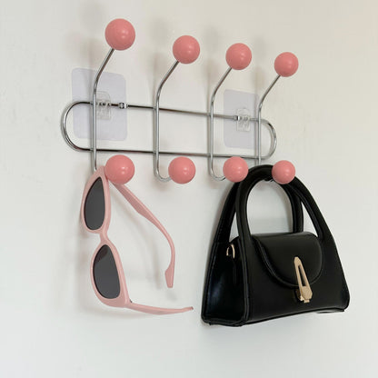 Wall Traceless Hook Traceless Nail Iron Decorative Storage Coat Hook Fitting Room