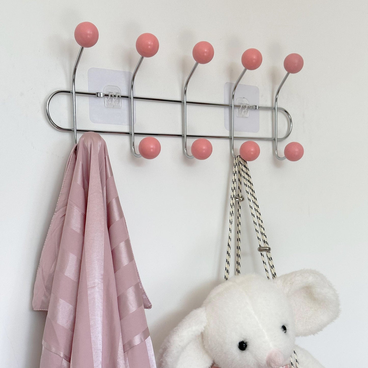 Wall Traceless Hook Traceless Nail Iron Decorative Storage Coat Hook Fitting Room