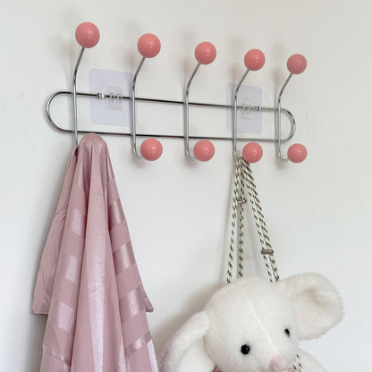 Wall Traceless Hook Traceless Nail Iron Decorative Storage Coat Hook Fitting Room